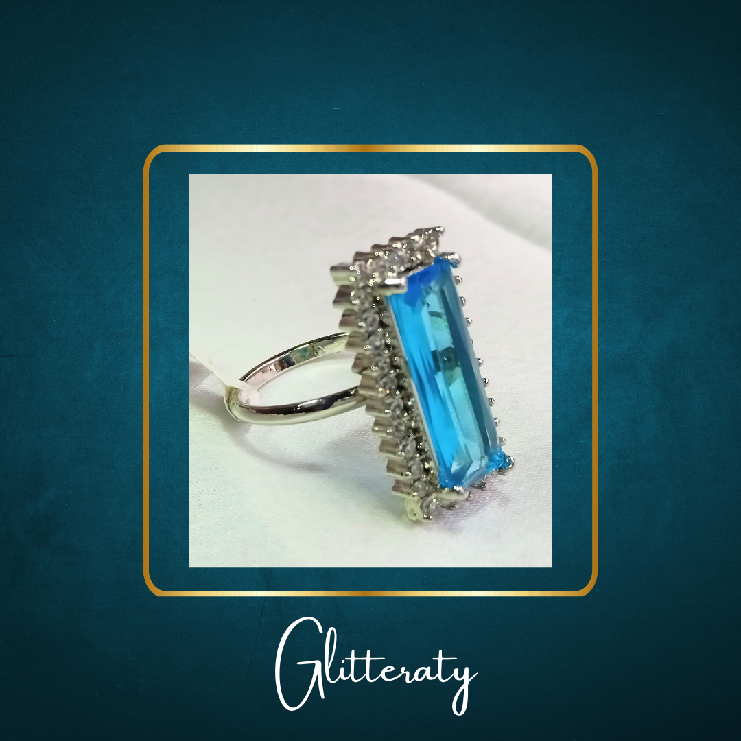 Ring - Clear Blue - Image 2